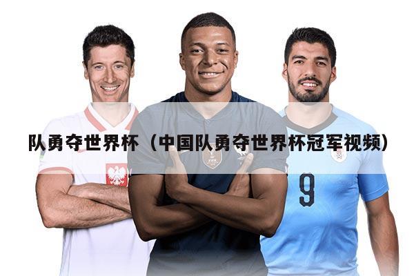 队勇夺世界杯（中国队勇夺世界杯冠军视频）